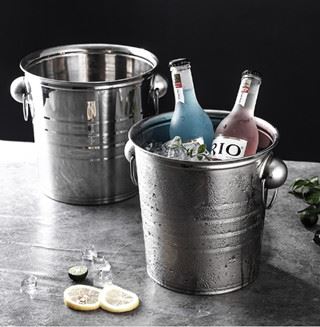 Double ring champagne bucket Double ring champagne bucket