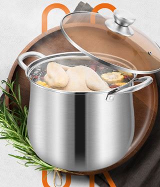 304 Deep Soup Pot