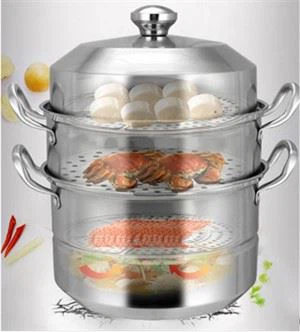 Panela a vapor de três camadas Good Quotity