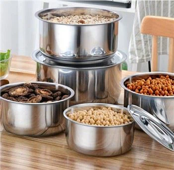 Cinco Conjuntos de Panela de Cozinhar